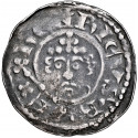 Henry II, Silver Short Cross Penny of York, Class 1b, Moneyer ISAAC - Spink 1344