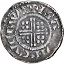 Henry II, Silver Short Cross Penny of York, Class 1b, Moneyer ISAAC - Spink 1344