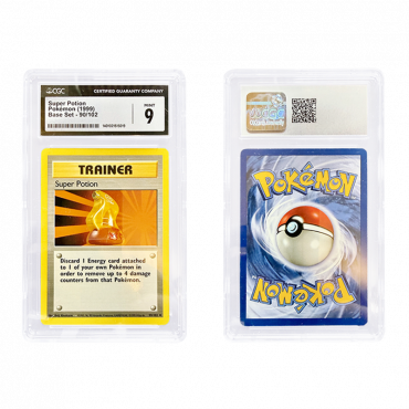 1999 Pokémon Base Set Super Potion Trainer  90/102 - CGC Graded Mint 9