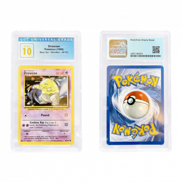 1999 Pokémon Base Set Drowzee 49/102 - CGC Graded Pristine 10