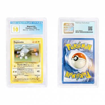 1999 Pokémon Base Set Magnemite 53/102 - CGC Graded Pristine 10